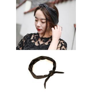 Faux-leather Hair Band