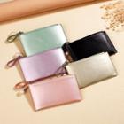 Faux Leather Wristlet Wallet