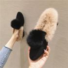 Furry Bobble Loafers