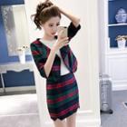 Set: Plaid Jacket + Mini Skirt