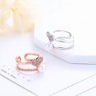 Heart Layered Open Ring