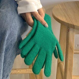 Woolen Knit Gloves (5 Colors)