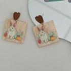 Animal Print Drop Earring