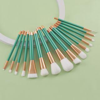 Set Of 15 : Make-up Brush Set Of 15 - 22062104 - Green - One Size