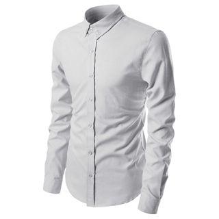 Button-down Long-sleeve Shirt