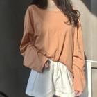 Long-sleeve Drop Shoulder T-shirt