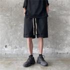 Mock Two Piece Color Block Shorts