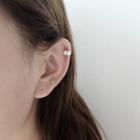 Sterling Sliver Ear Cuff 1 Pc - Silver - One Size