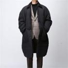 Brushed-fleece Lined Padded Coat