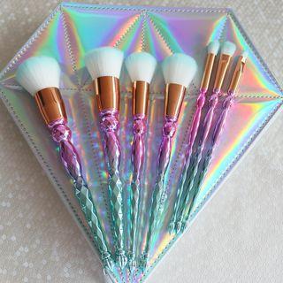 Makeup Brush Set (7 Pcs + Bag) 7 Pcs + Bag