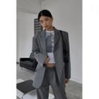 Couple Single-button Blazer