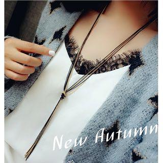 Knotted Chain Necklace