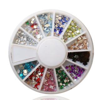 Rhinestone Nail Art Decoration 12g-08 - One Size