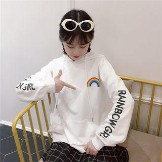 Lettering Hoodie As Shown In Figure - 160/84a