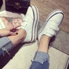 Velcro Brogue Platforms