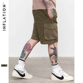 Patchwork Cargo Shorts