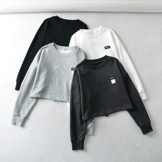 Long Sleeve Drawstring Sweatshirt