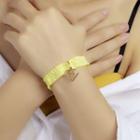 Diamond Alloy Elastic Fabric Bracelet