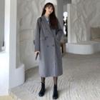 Double Breasted Loose-fit Long Blazer