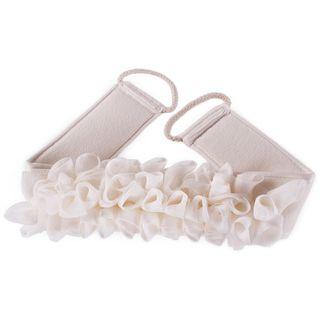 Set Of 2: Exfoliating Bath Mitt + Back Scrubber