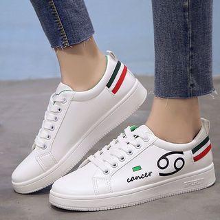 Cancer Print Sneakers