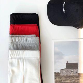Band-waist Seam-detail Boot-cut Pants