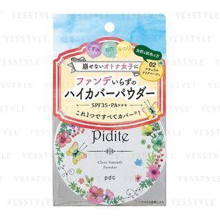 Pdc - Pidite Clear Smooth Powder Spf 35 Pa+++ (natural Clear Beige) 22g