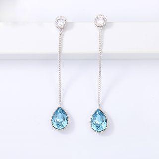 Swarovski Element Crystal Droplet Dangle Earring