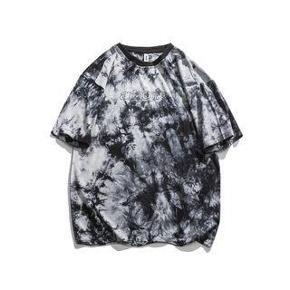 Print Tie-dye Short-sleeve Tee