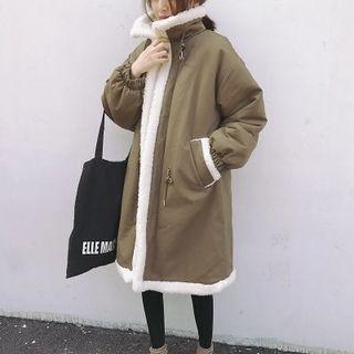 Fleece-lining Cargo Jacket