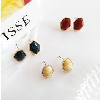 Geometric Bead Earring