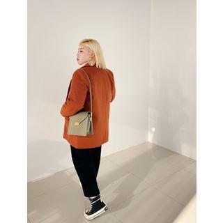 Notched-lapel Loose-fit Jacket