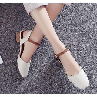 Ankle Strap Slingback Pumps