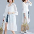 Lace Cardigan Medium Maxi Jacket