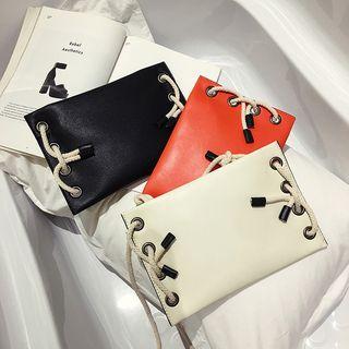 Grommet Drawstring Cross Bag