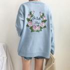 Erose Printed Cardigan