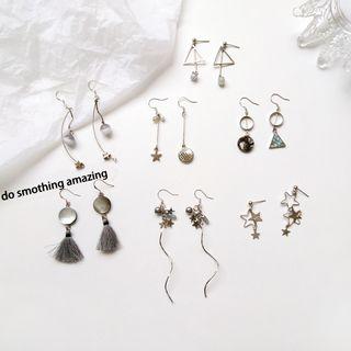 Glaze Alloy Dangle Earring (various Designs)