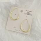 Alloy Drop Earring 1 Pair - 01 - Gold - One Size