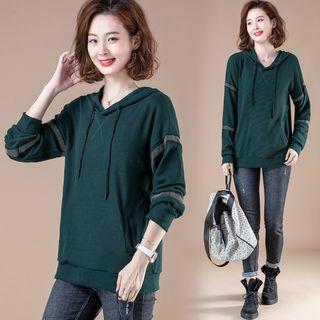 Mesh-panel Hoodie