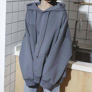 Pocket-detail Oversize Hoodie