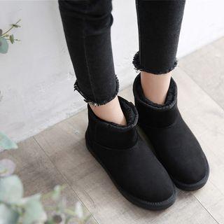 Fleece-line Short Boots
