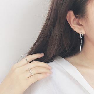Geometric Bar Earring