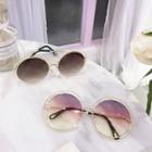 Hollow Out Round Sunglasses