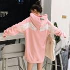 Wing Embroidery Oversized Hoodie