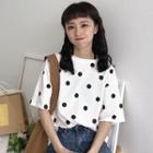 Short-sleeve Dot T-shirt