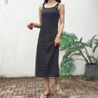 Double-strap Stripe Dress