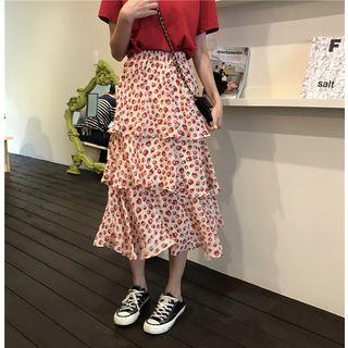 Floral Layered Skirt