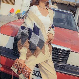Diamond Panel Cardigan