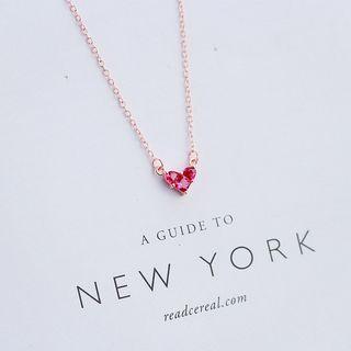 Heart Earrings / Necklace