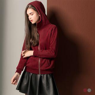 Fleece Lining Hoodie Jacket